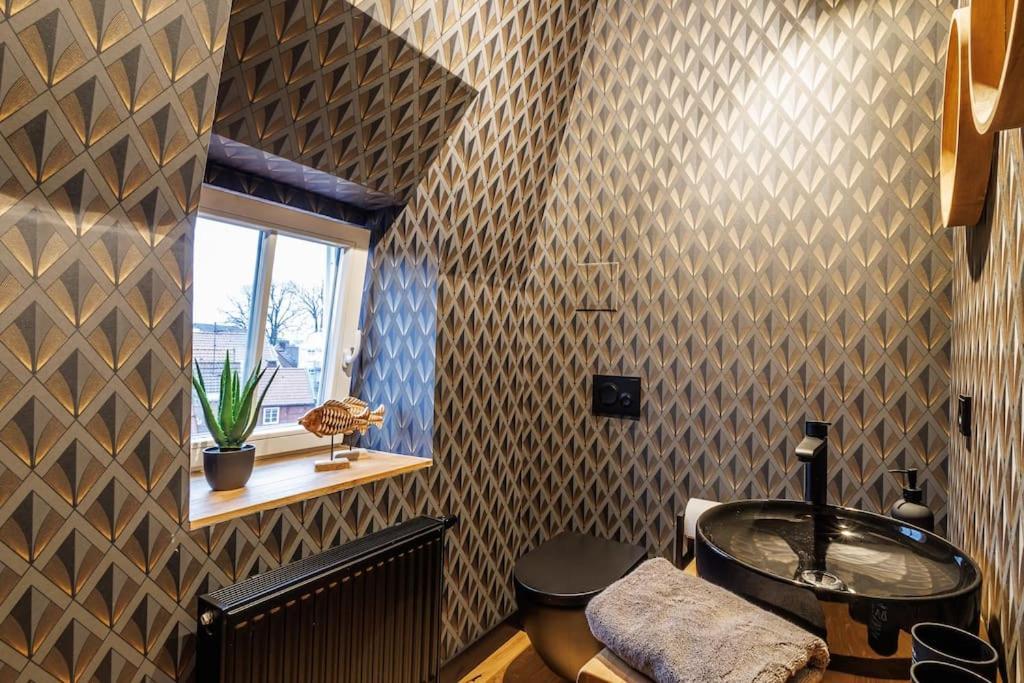 Himmlisches Penthouse Am Fischmarkt شتاده المظهر الخارجي الصورة