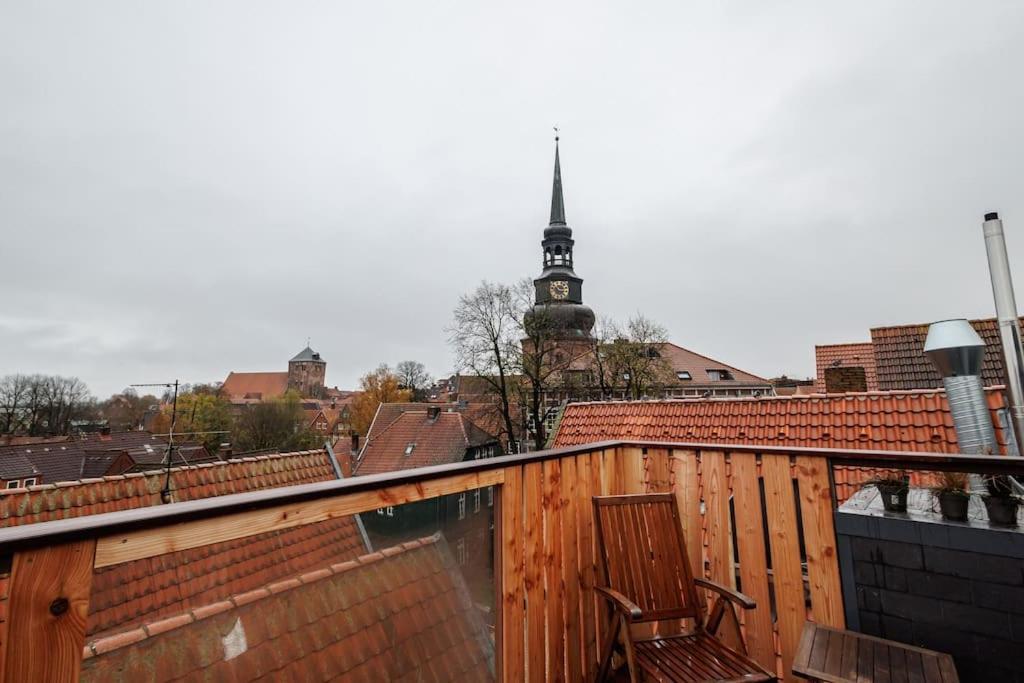 Himmlisches Penthouse Am Fischmarkt شتاده المظهر الخارجي الصورة